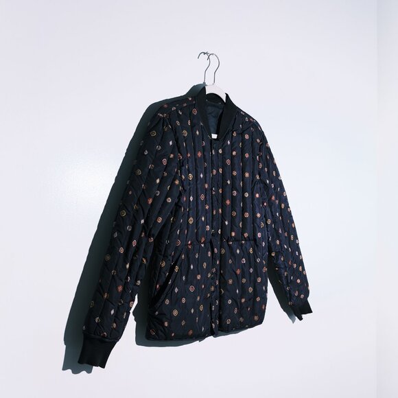 Kenzo Reversible Puffer Jacket – Blue Paisley (Size S/M) - Picture 2 of 8